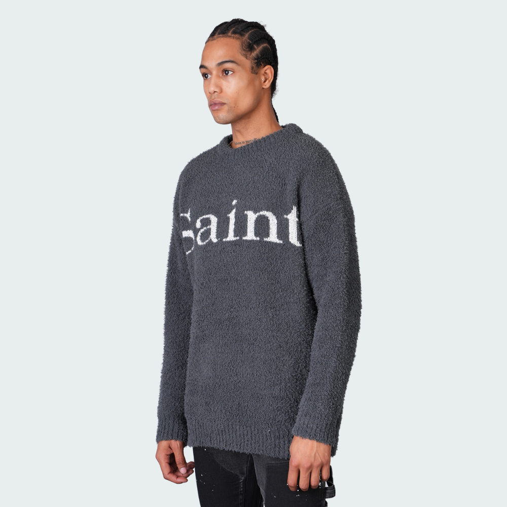 Pull Douillet "Saint" Gris