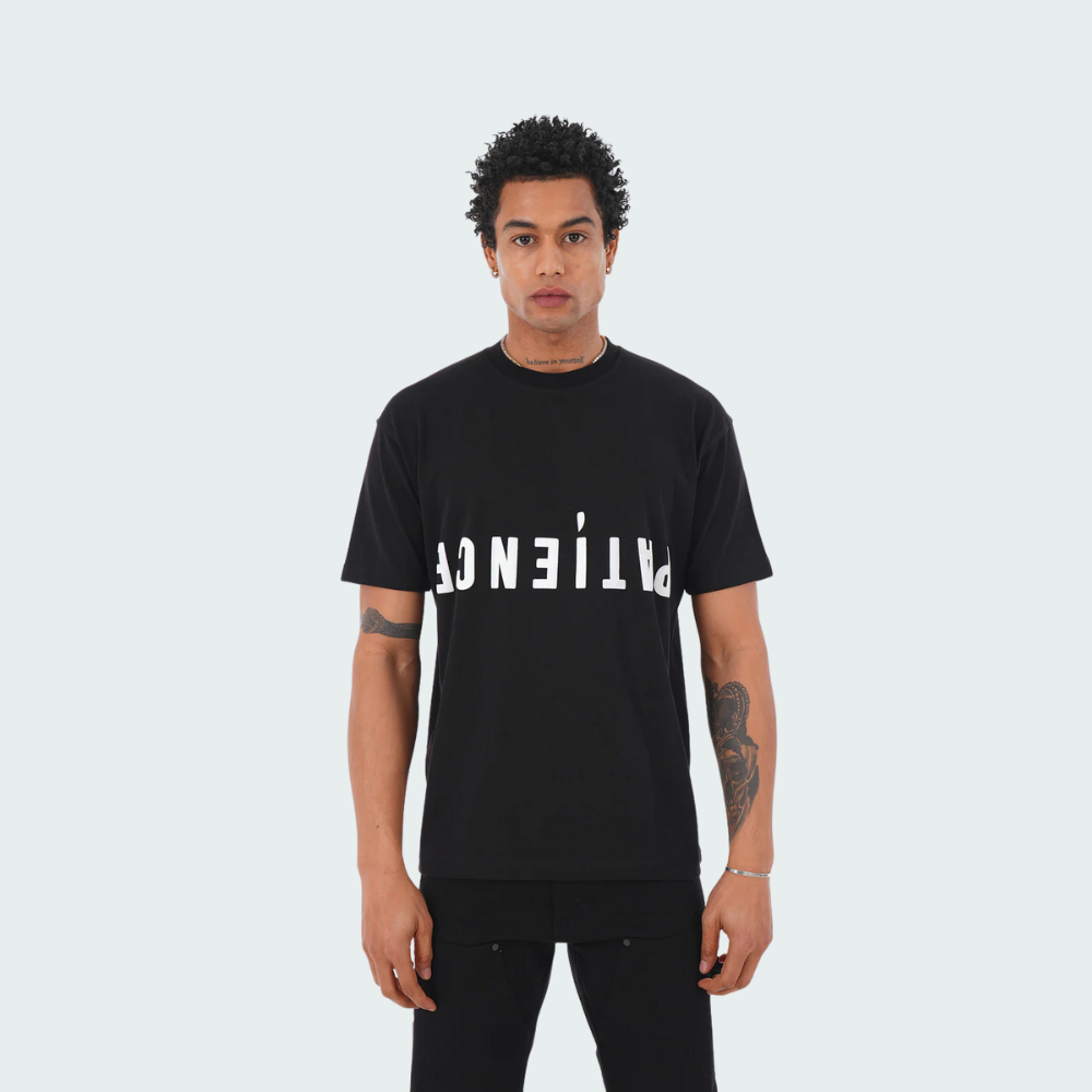 T-Shirt Patience Noir