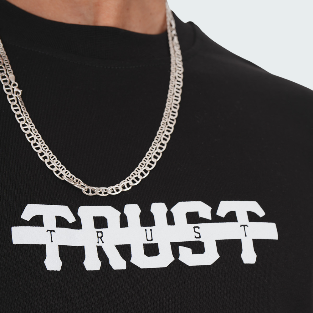 T-shirt Trust Noir