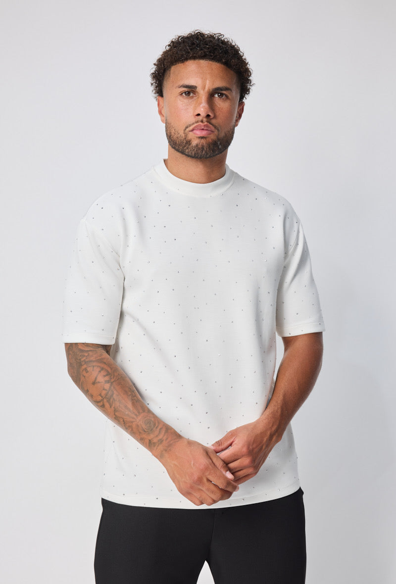 T-shirt White Spark