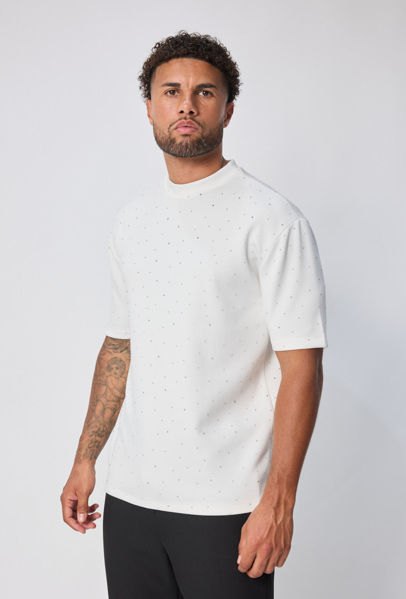T-shirt White Spark