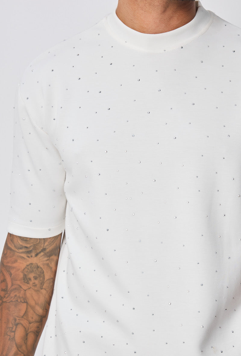 T-shirt White Spark