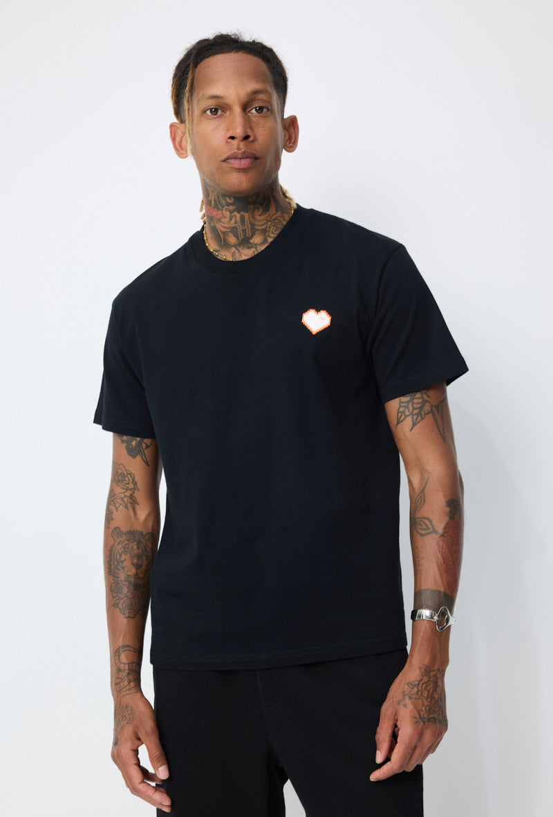 T-shirt Heart Pixel