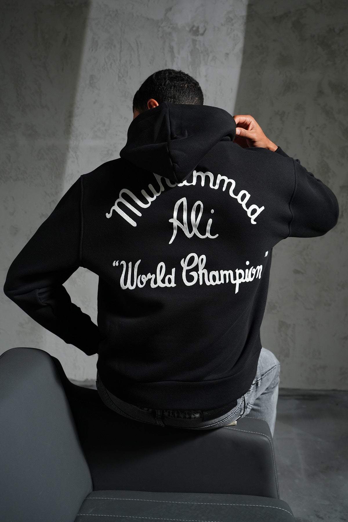 Sweat à Capuche "Muhammad Ali – World Champion"