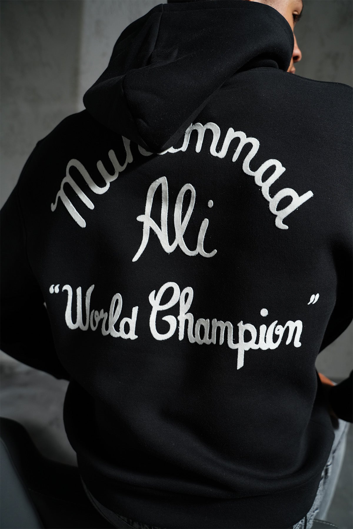 Sweat à Capuche "Muhammad Ali – World Champion"