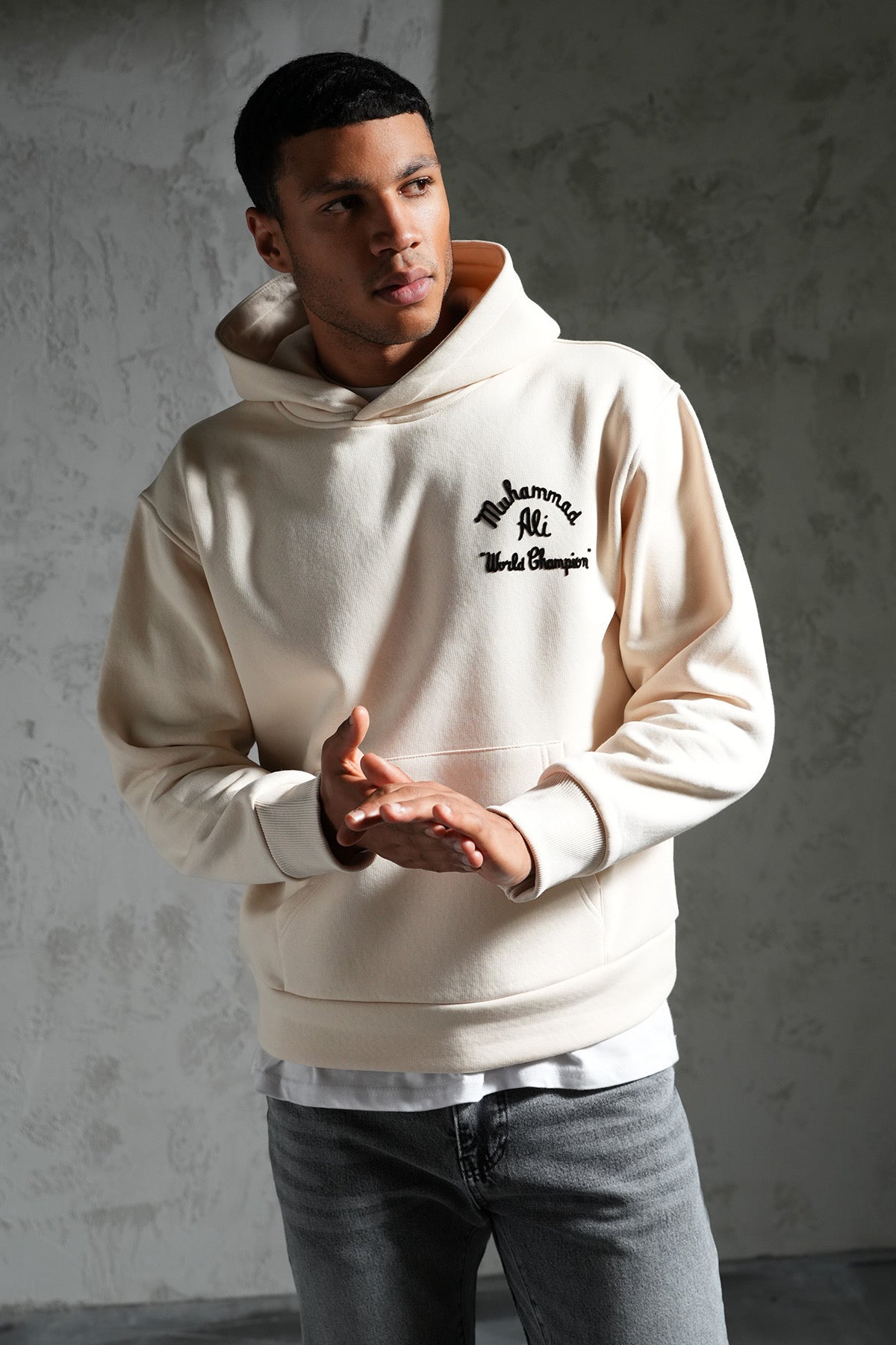 Sweat à Capuche "Muhammad Ali – World Champion"