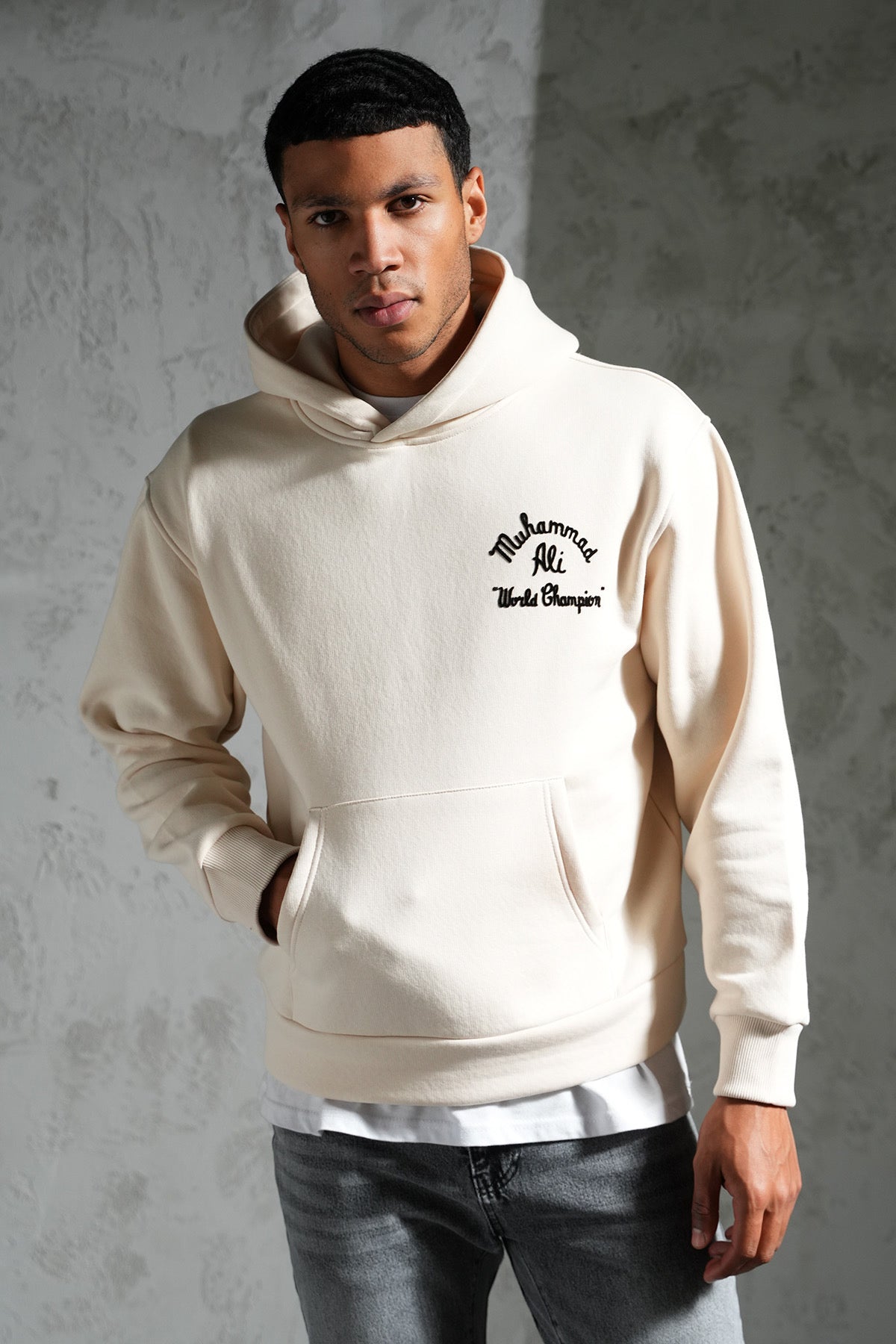 Sweat à Capuche "Muhammad Ali – World Champion"