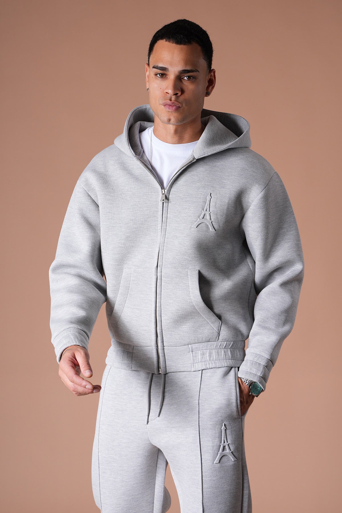 Ensemble Parisian Flex – Gris Cendré