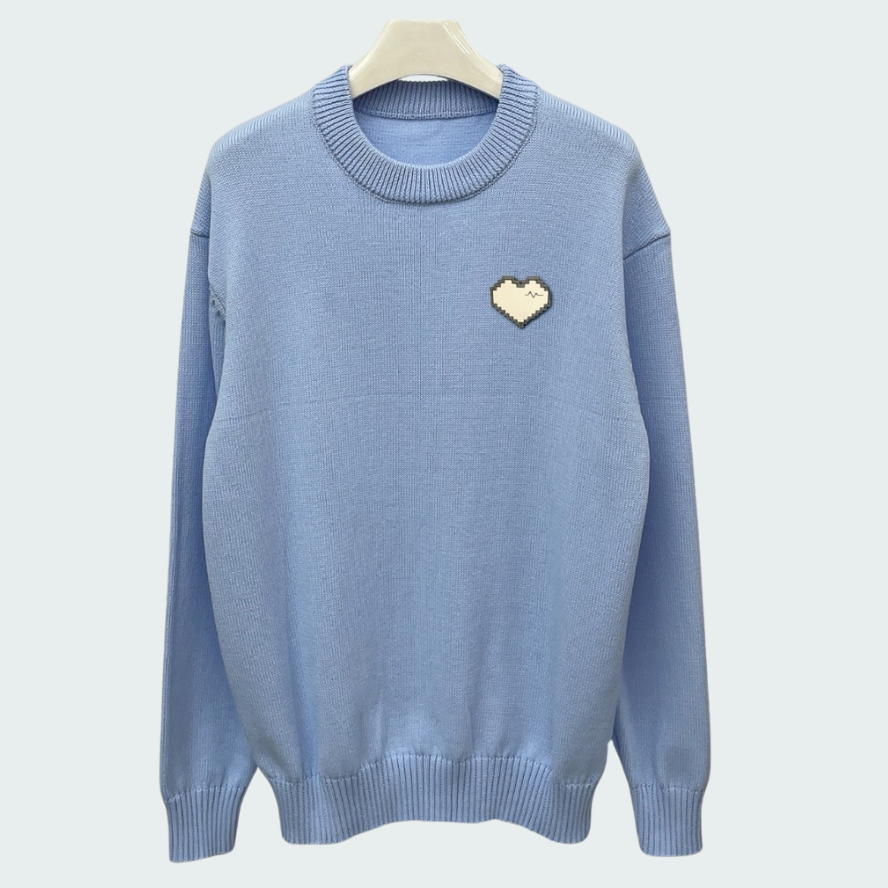 Pull Blue Heart